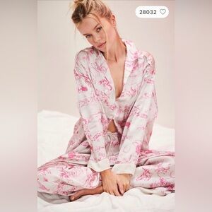 Free People Dreamy Days Pj Set Tea Combo Cowboy XS -NWT